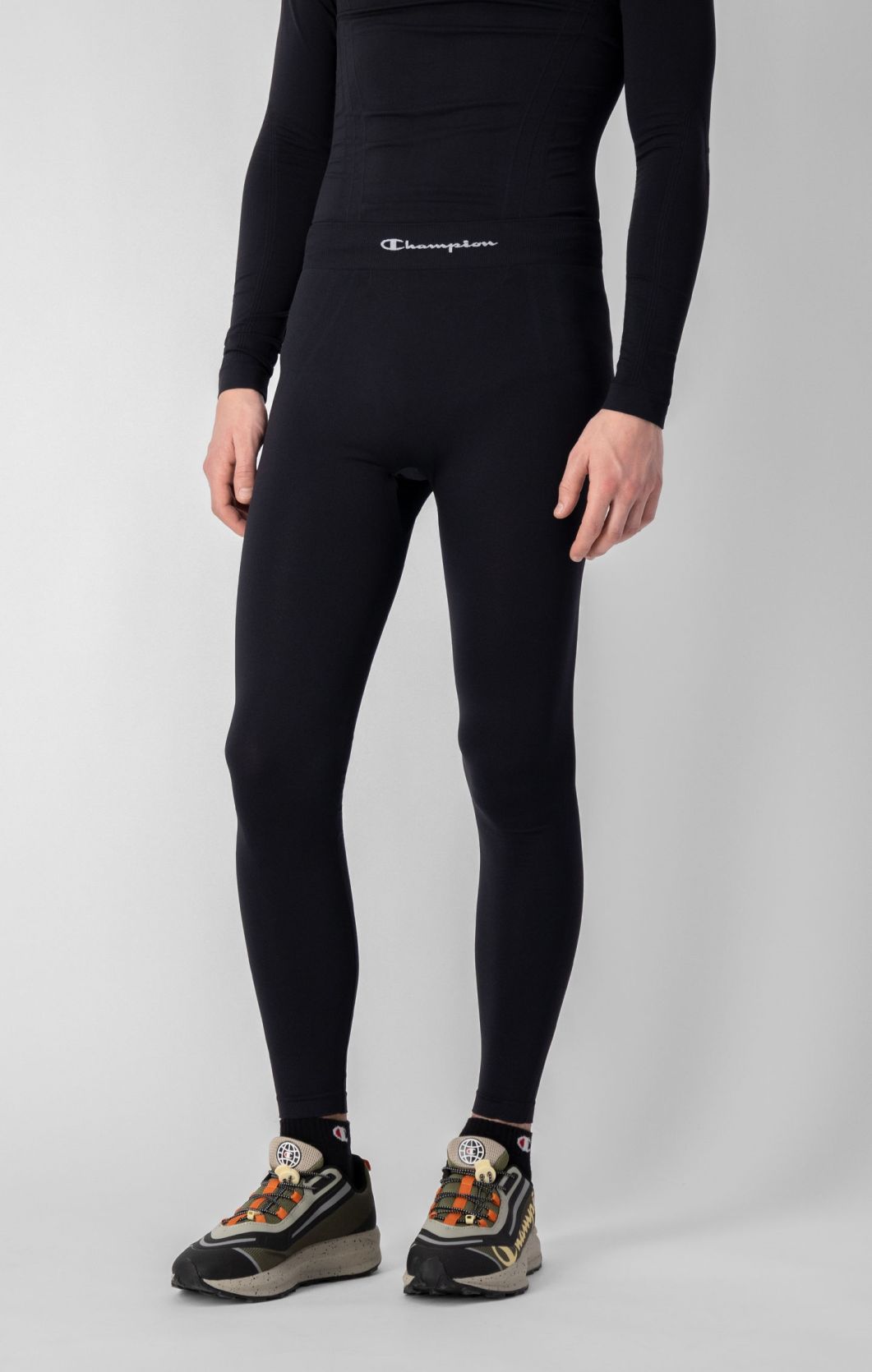 Champion Seamless Pantalones de Compresión - Negro