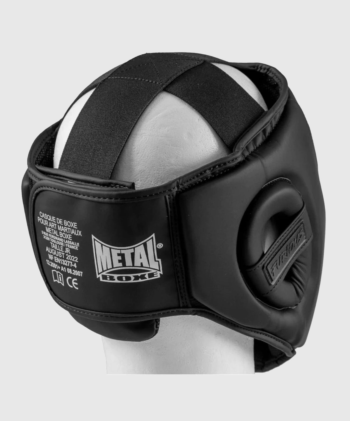 Metal Boxe Integral Metal Furious Boxhelm - Schwarz