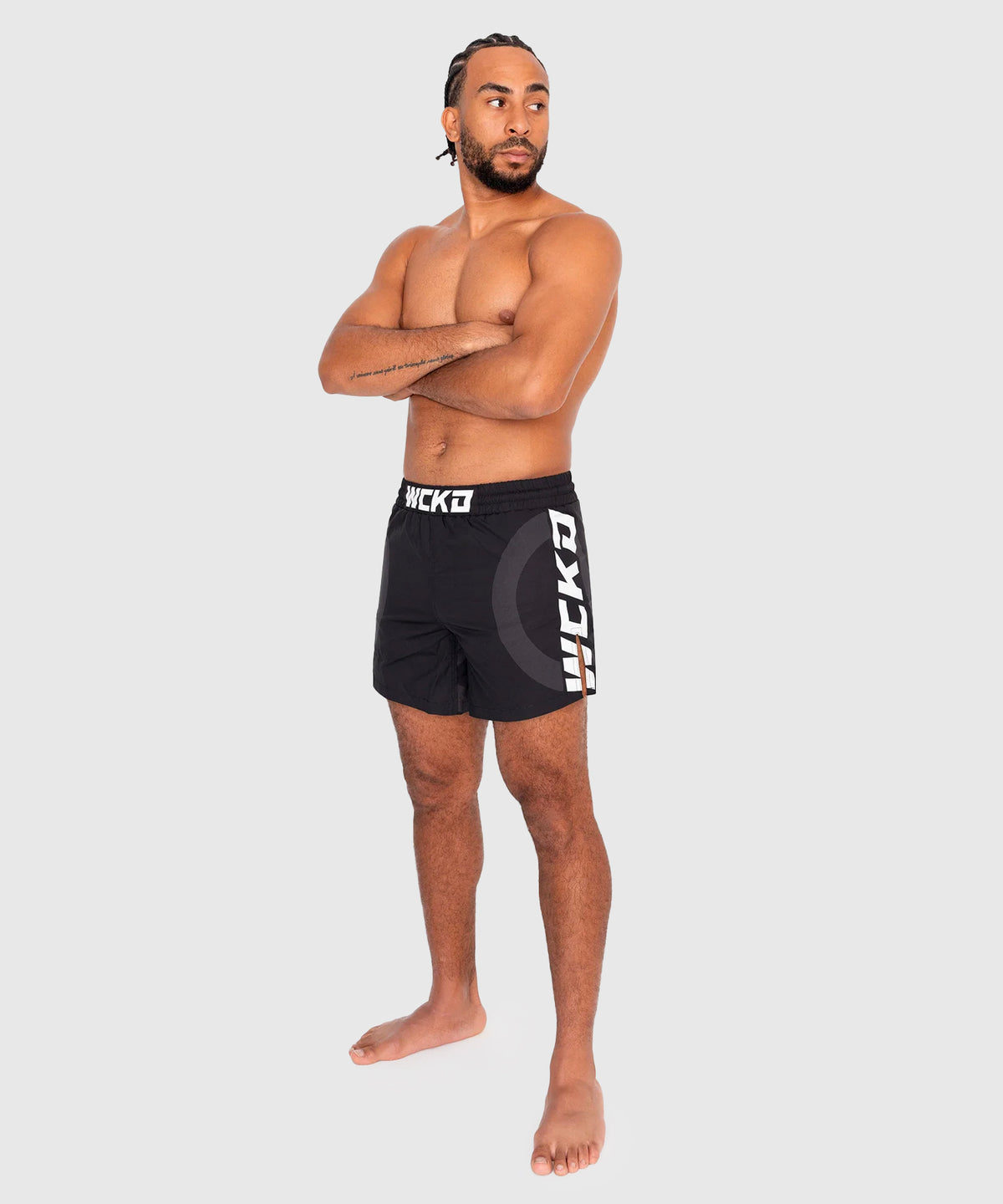 Wicked One Element Kruz Fight Shorts - Black