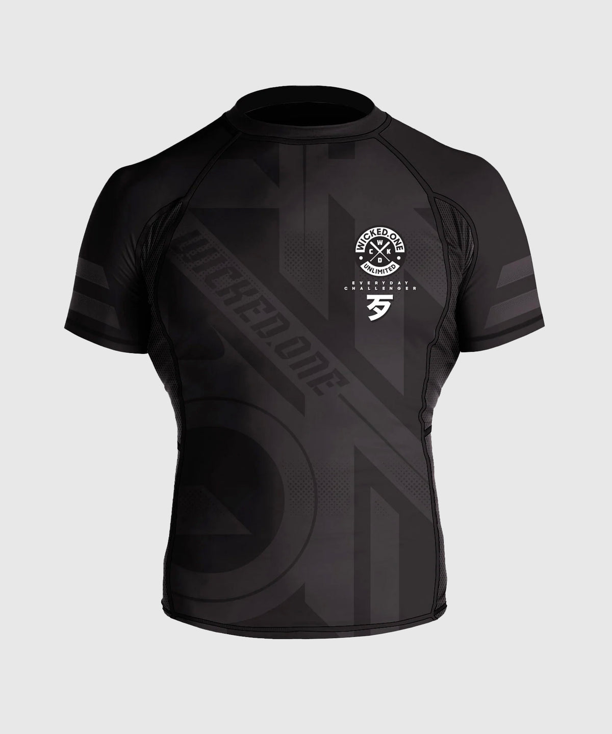 Rashguard À Manches Courtes Wicked One Outsiderz - Noir