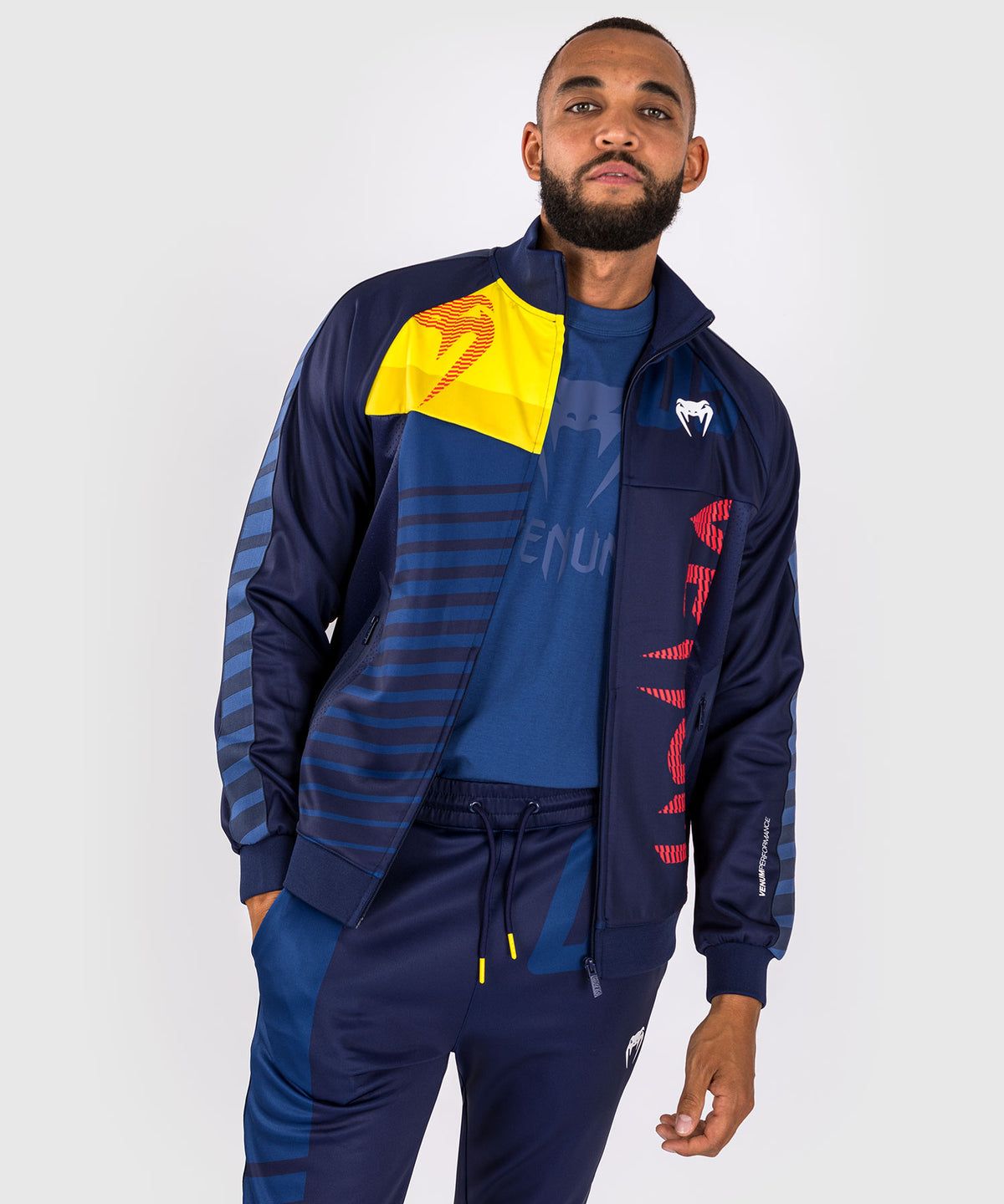 Venum Sport 05 Trainingsjacke - Blau/Gelb