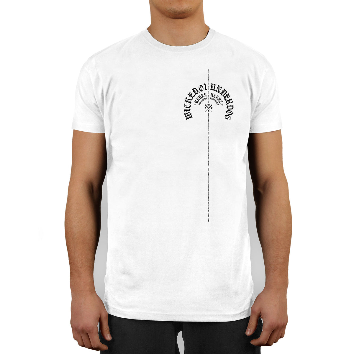 Wicked One Chains Trainings-T-Shirt - Weiß