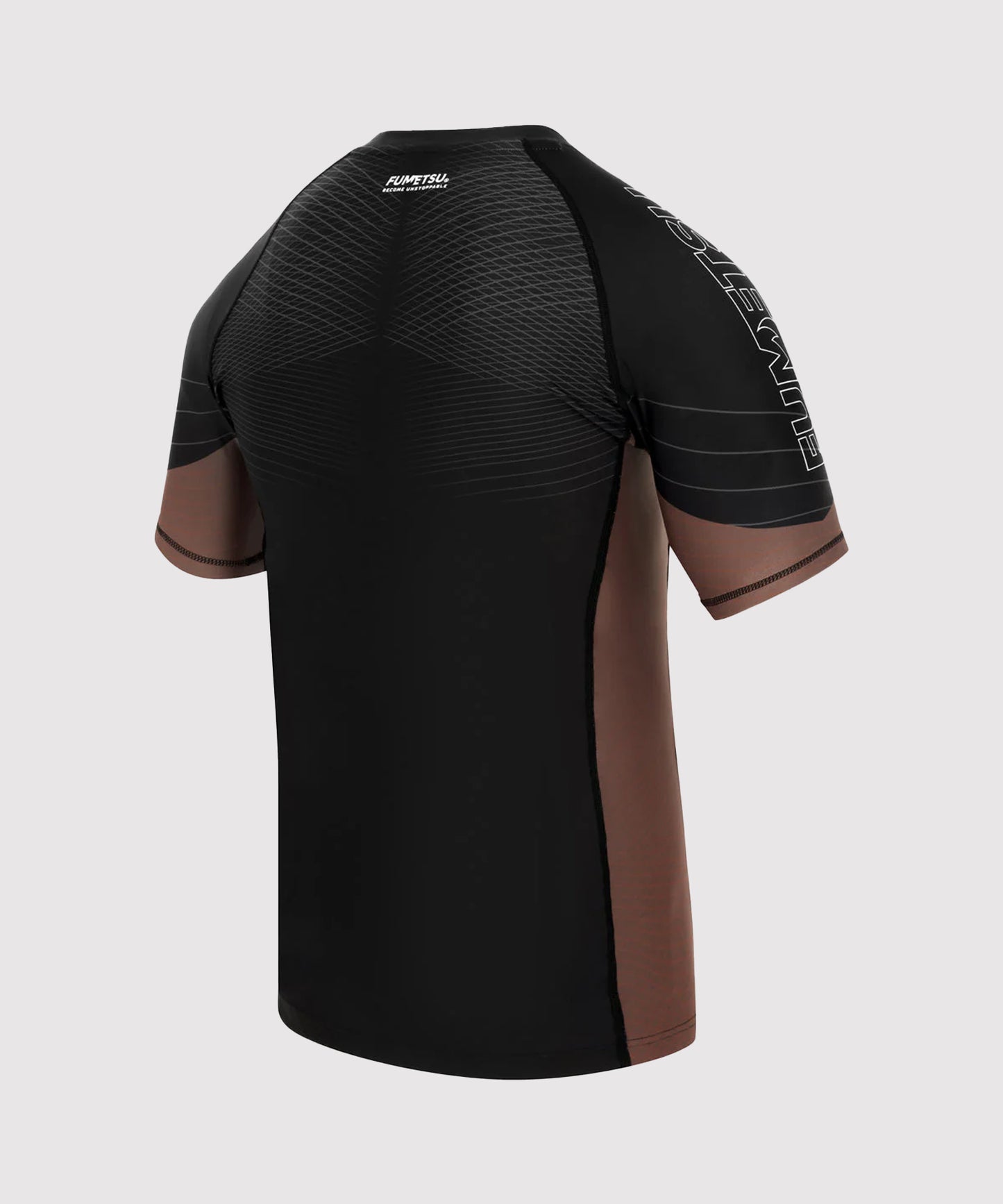 Fumetsu Competitor Mk2 Kurzarm-Rashguard - Schwarz/Braun