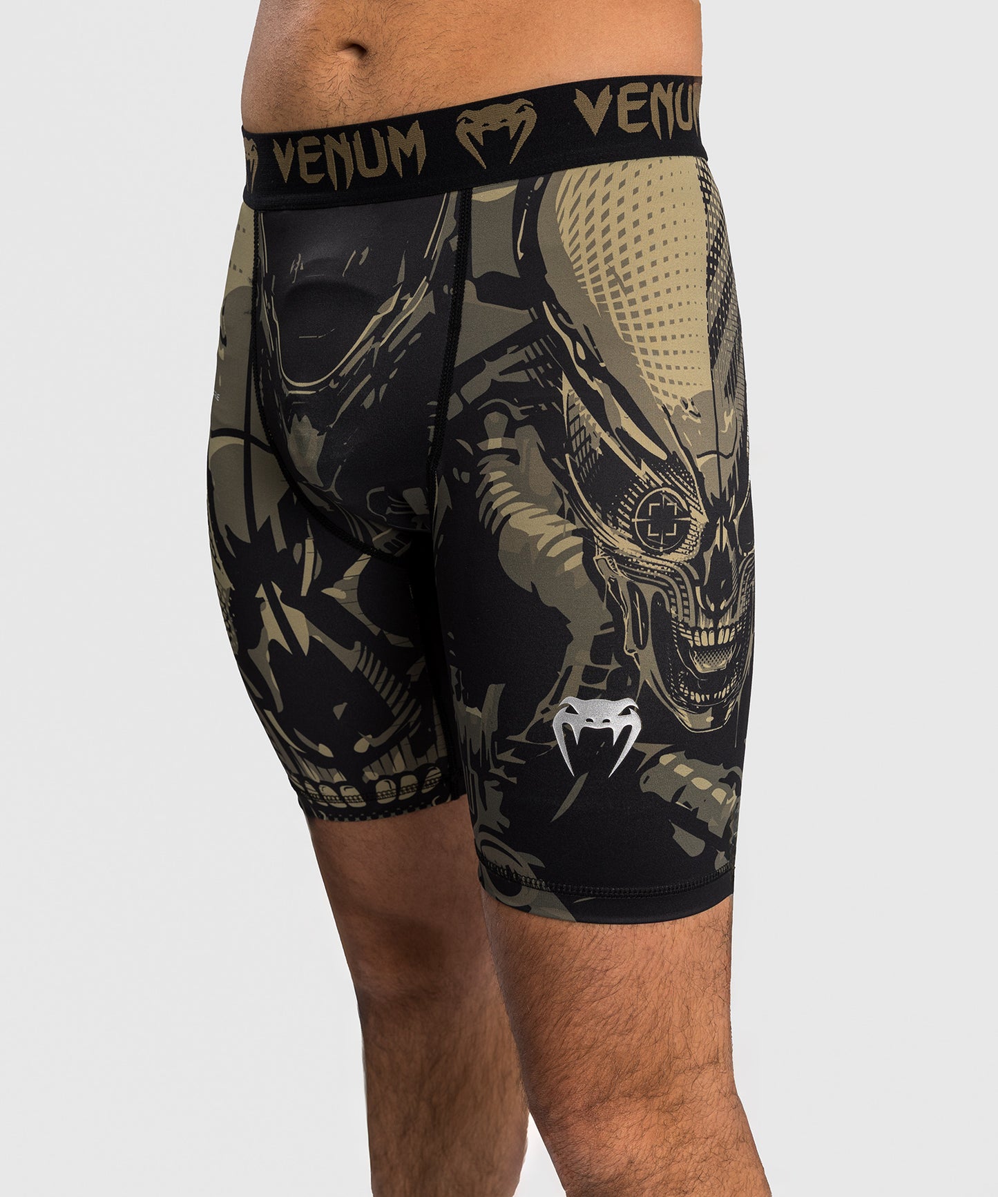 Short de compression Venum Invader - Noir/Sable