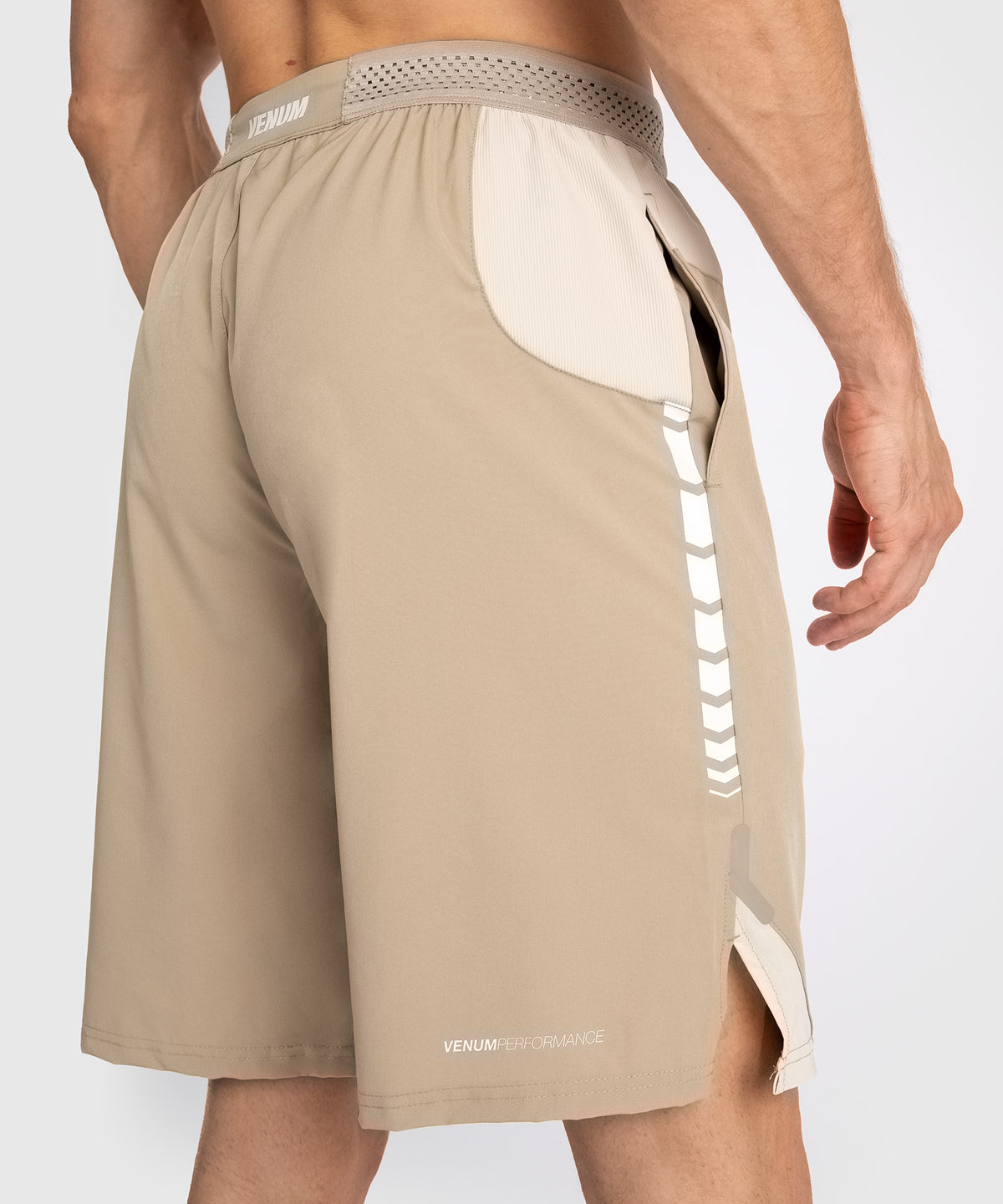 Short D'entraînement pour Hommes Venum Tempest - Beige/Sable