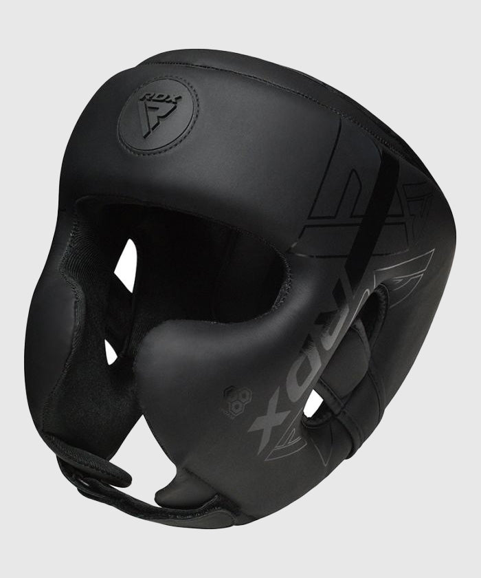 RDX F6 Kara Boxhelm - Schwarz/Schwarz