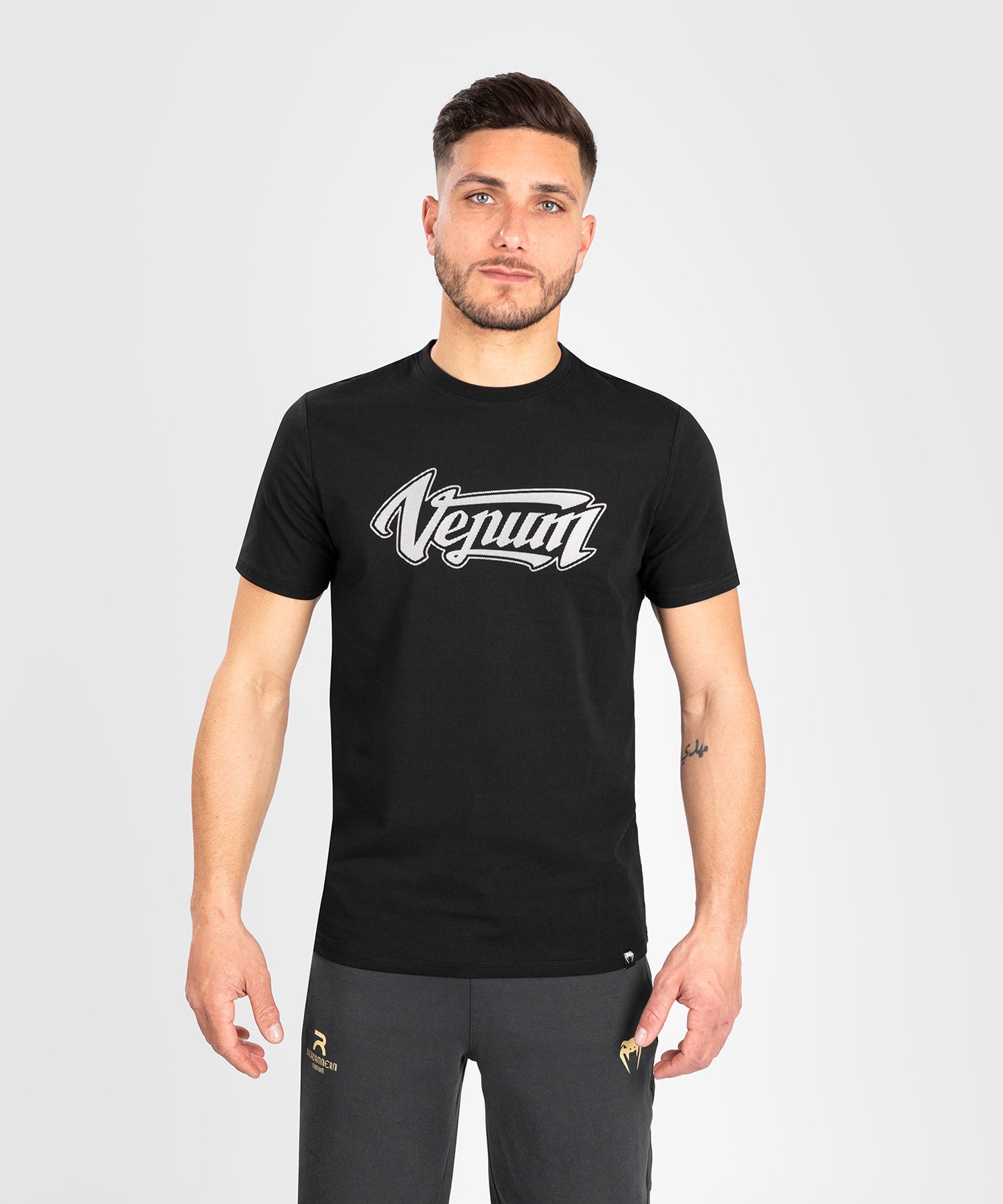 Camiseta ajustado Venum Absolute 2.0 - Negro/Plata