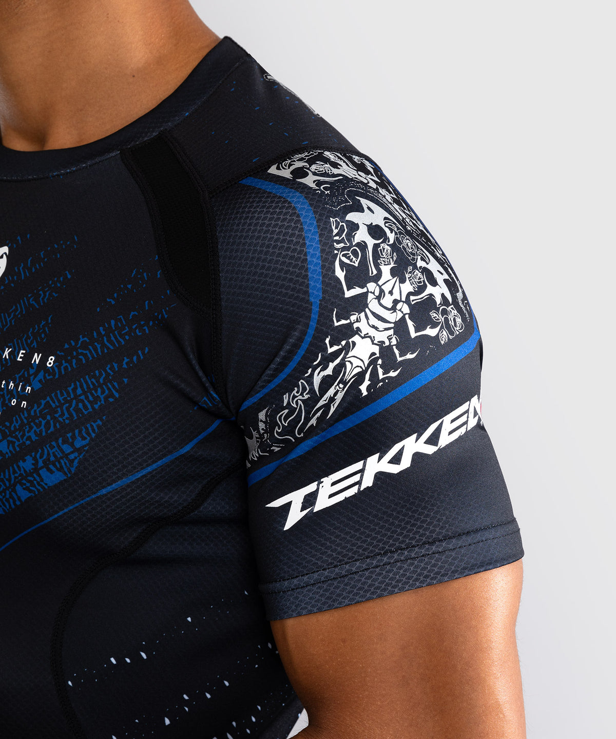 Rashguard Venum x TEKKEN 8 - Paul Phoenix - Noir/Bleu