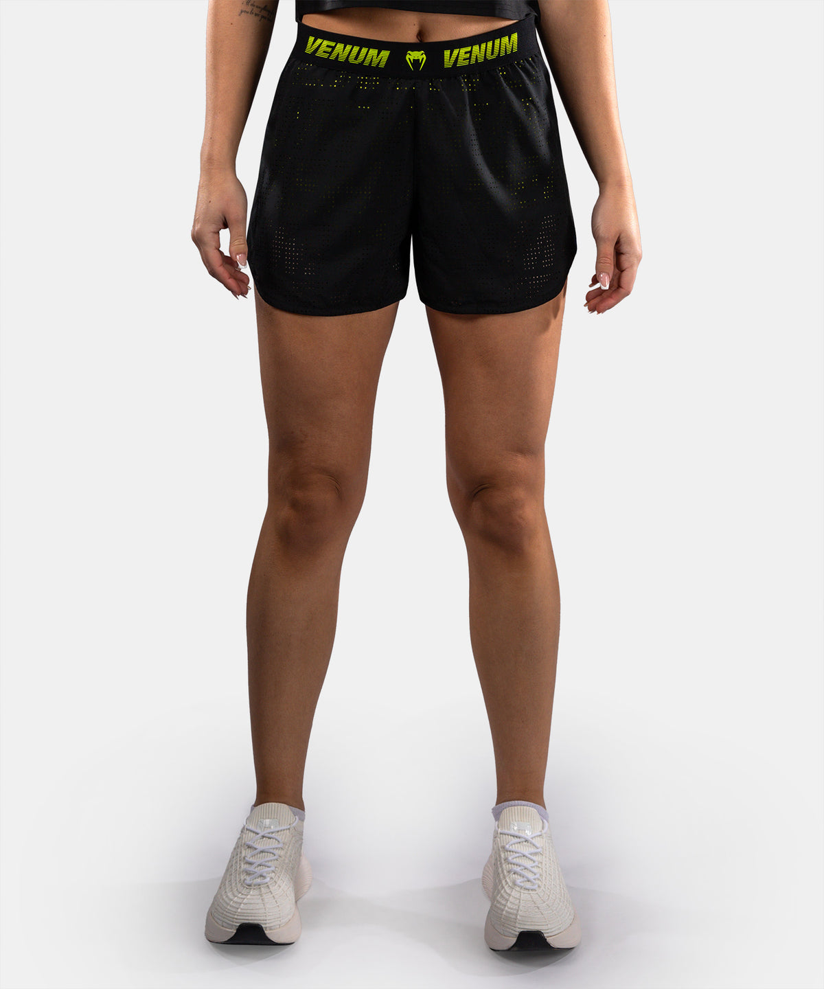 Short d’Entraînement Venum Lazer Pour Femme - Noir/Jaune