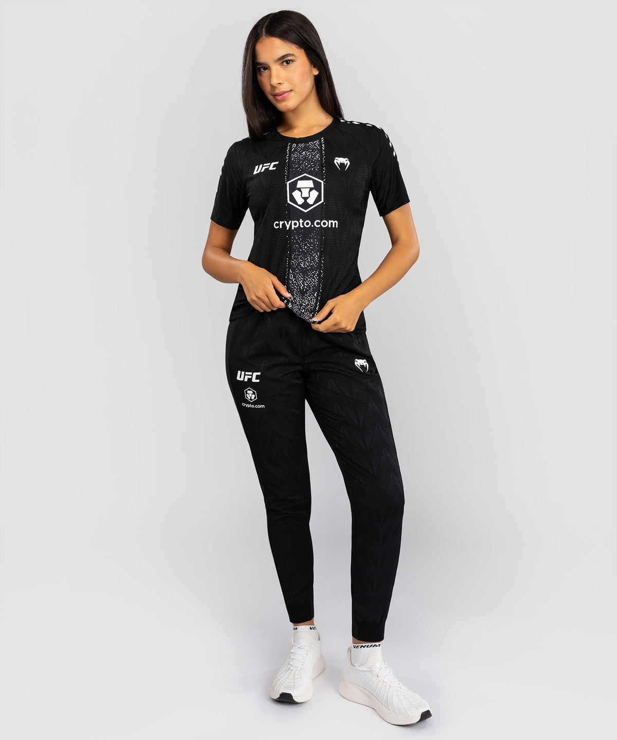 Maillot Officiel Walkout Femme UFC Zenith by Venum Authentic Fight Night - Noir
