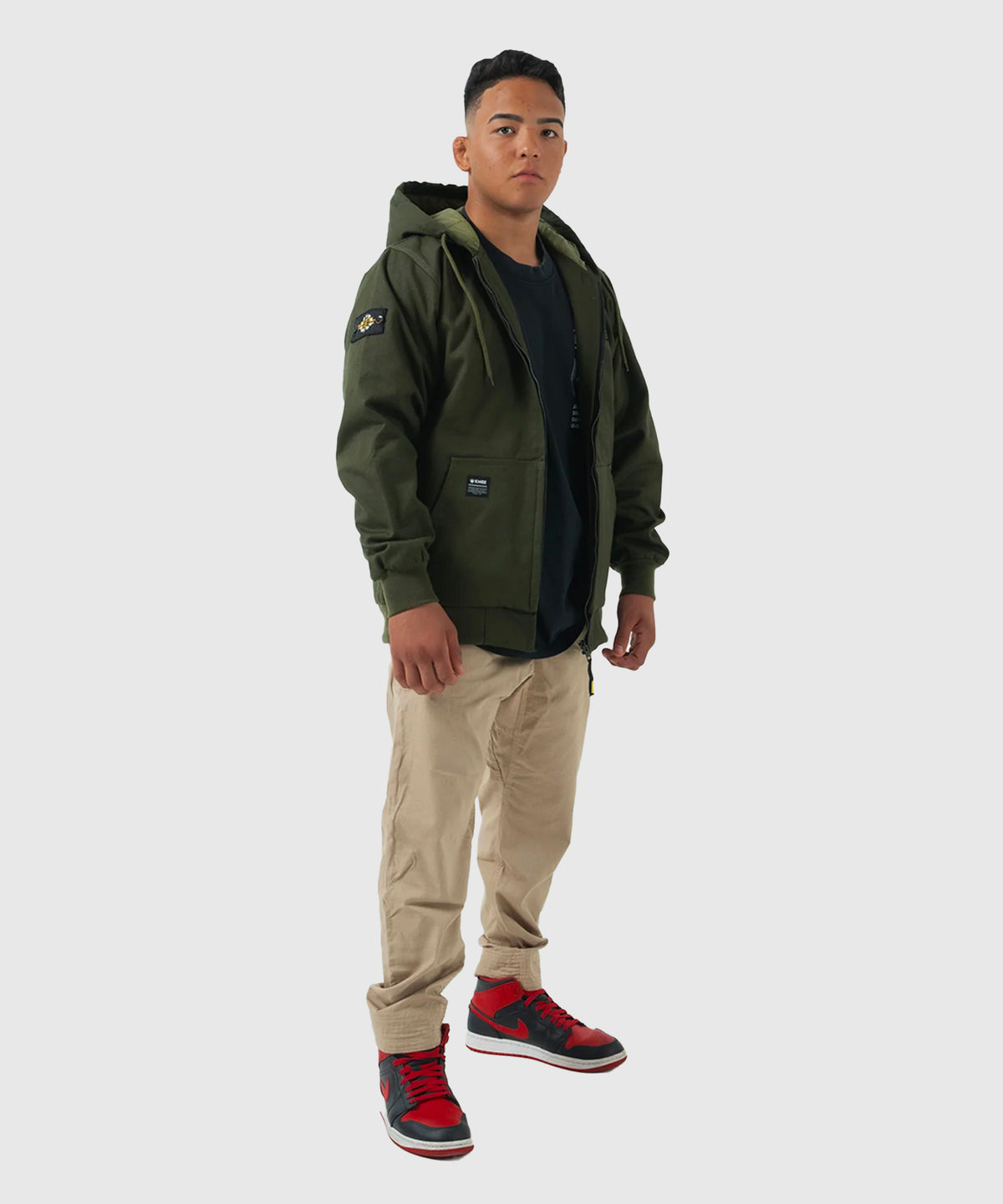 Kingz Giacca Canvas - Cachi