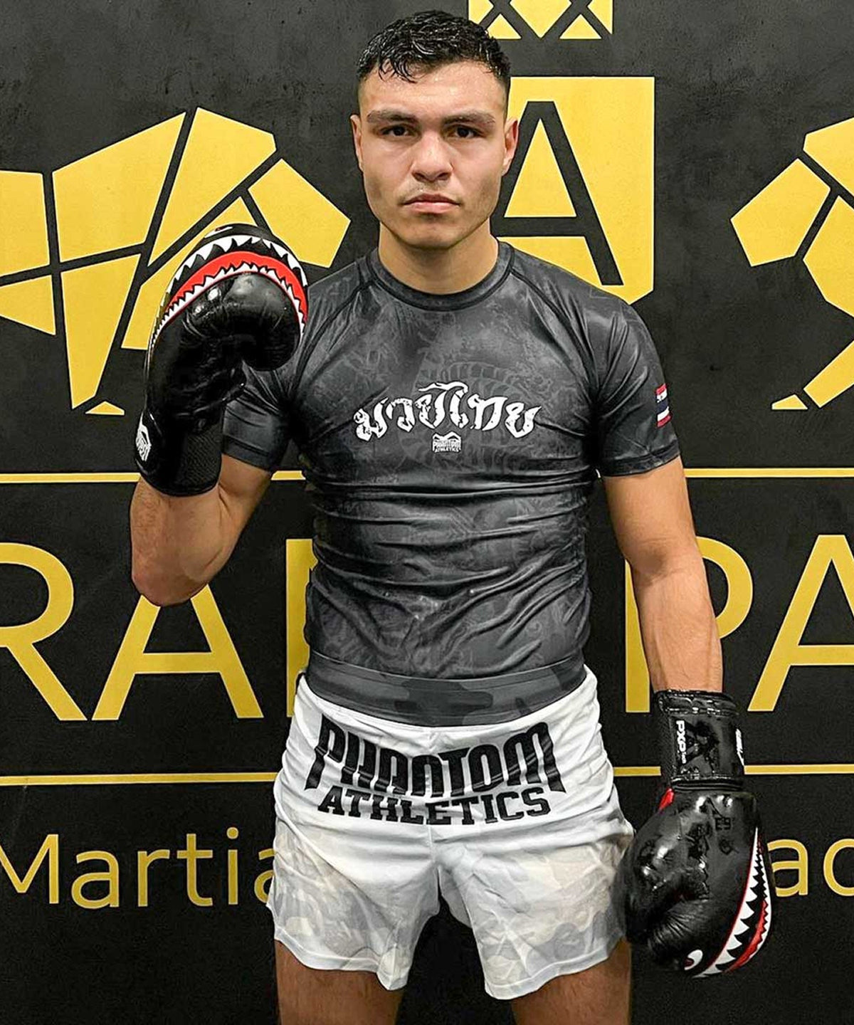 Phantom Athletics Muay Thai Rashguard - Black