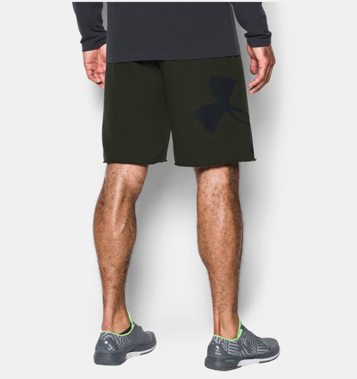 Under Armour Rival Exploded Graphic Pantaloncini da Combattimento – Verde