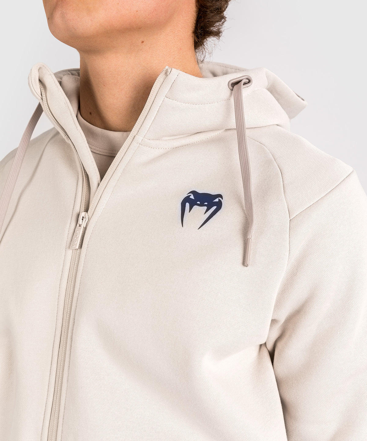 Venum Strikeland Full Zip Hoodie - Greige