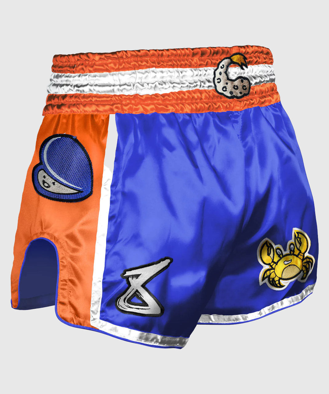 8 Weapons Talay Muay Thai Shorts - Blue