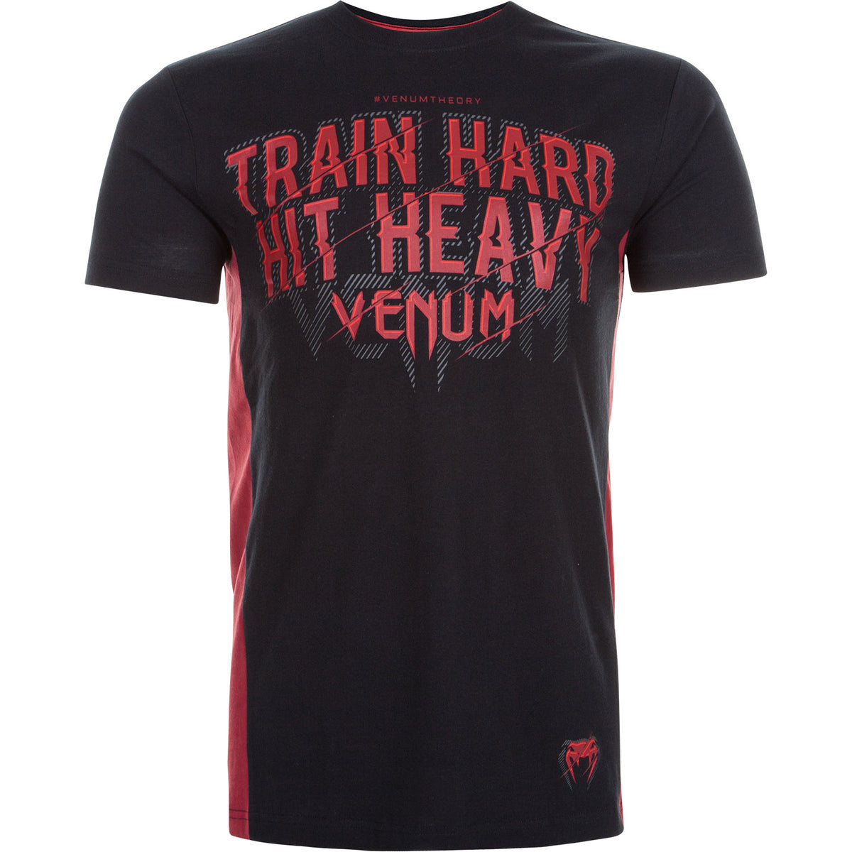 Venum Train Hard Hit Heavy T-Shirt - Schwarz