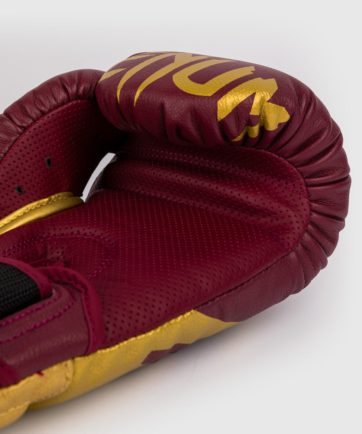 Venum Reverso Boxhandschuhe - Kirschrot/Gold