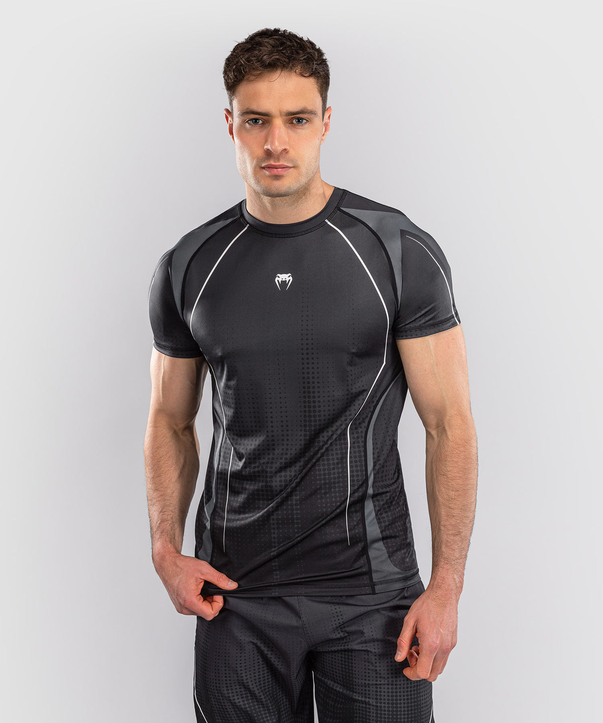 Venum Stealth Dry-Tech T-Shirt - Black/White