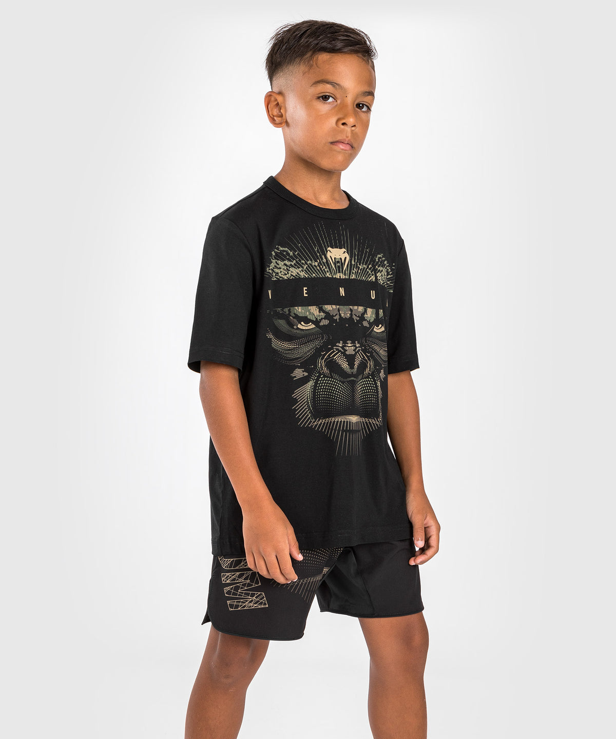 Venum Gorilla Jungle Camiseta para Niños - Negro/Arena