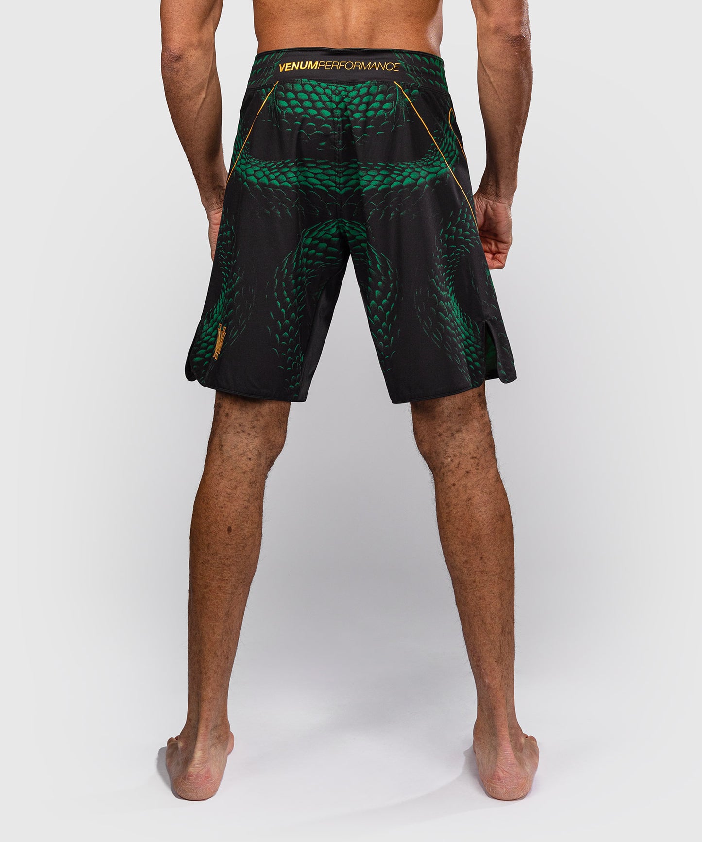 Venum Matupa Pantaloncini da Combattimento - Nero/Verde/Oro