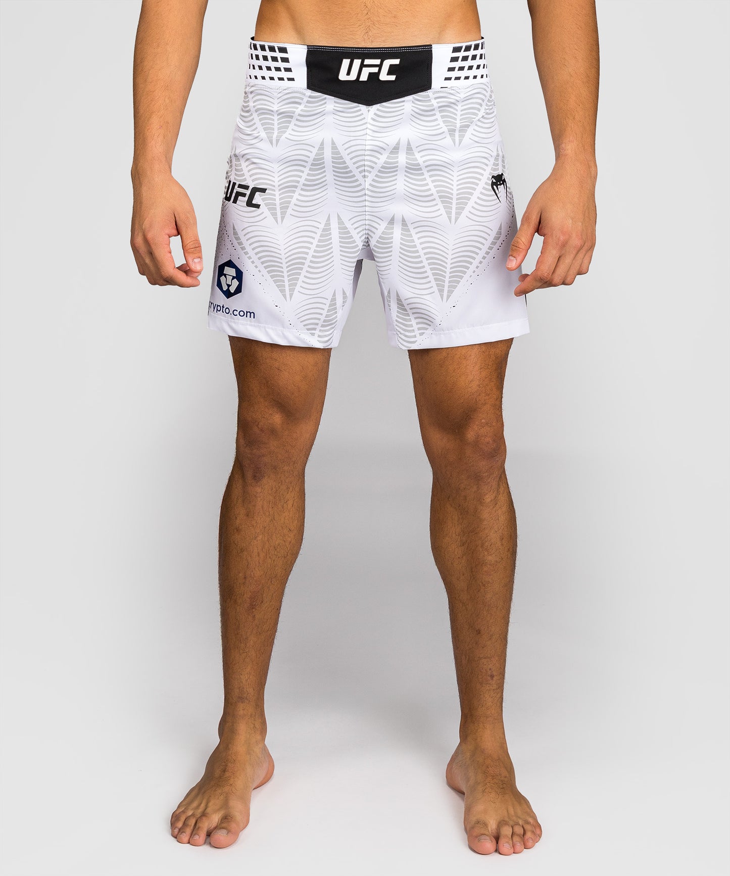 Men's UFC Zenith by Venum White Authentic Fight Night Short Fit Fight Short