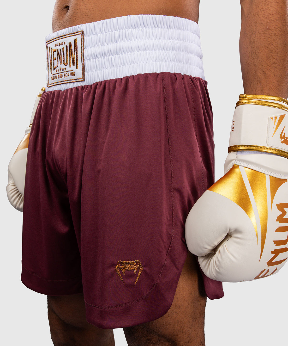 Venum Classic Boxing Shorts - Burgundy