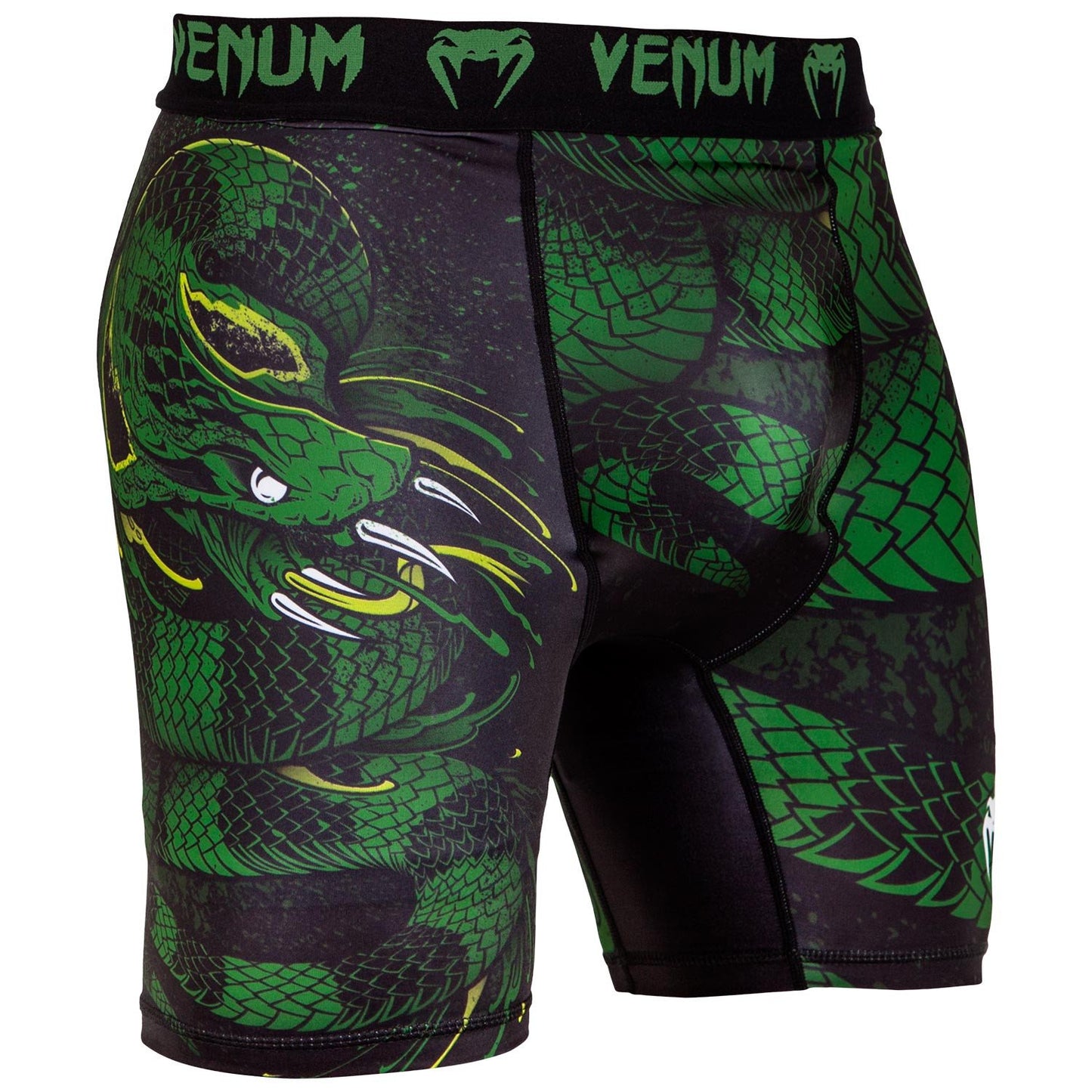 Short de compression Venum Green Viper - Noir/Vert
