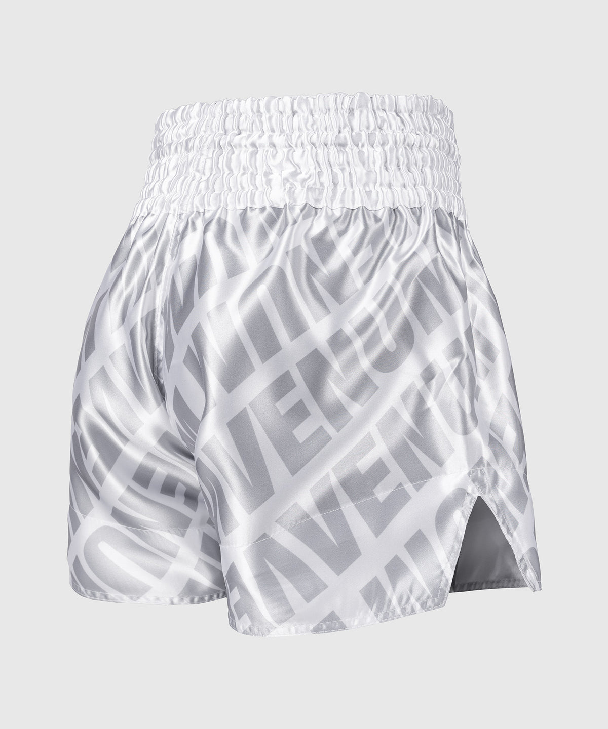 Venum Contender XT Pantaloncini Muay Thai – Bianco/Argento
