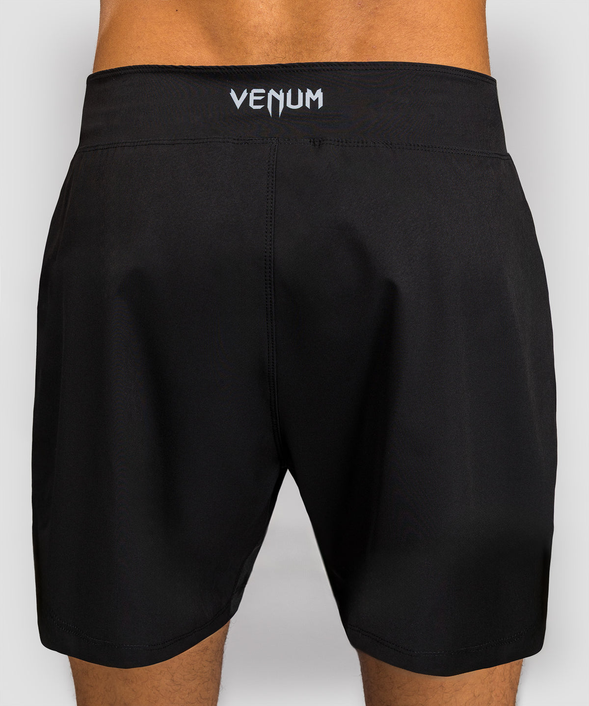 Venum No Gi Fightshorts - Black/ Silver Grey