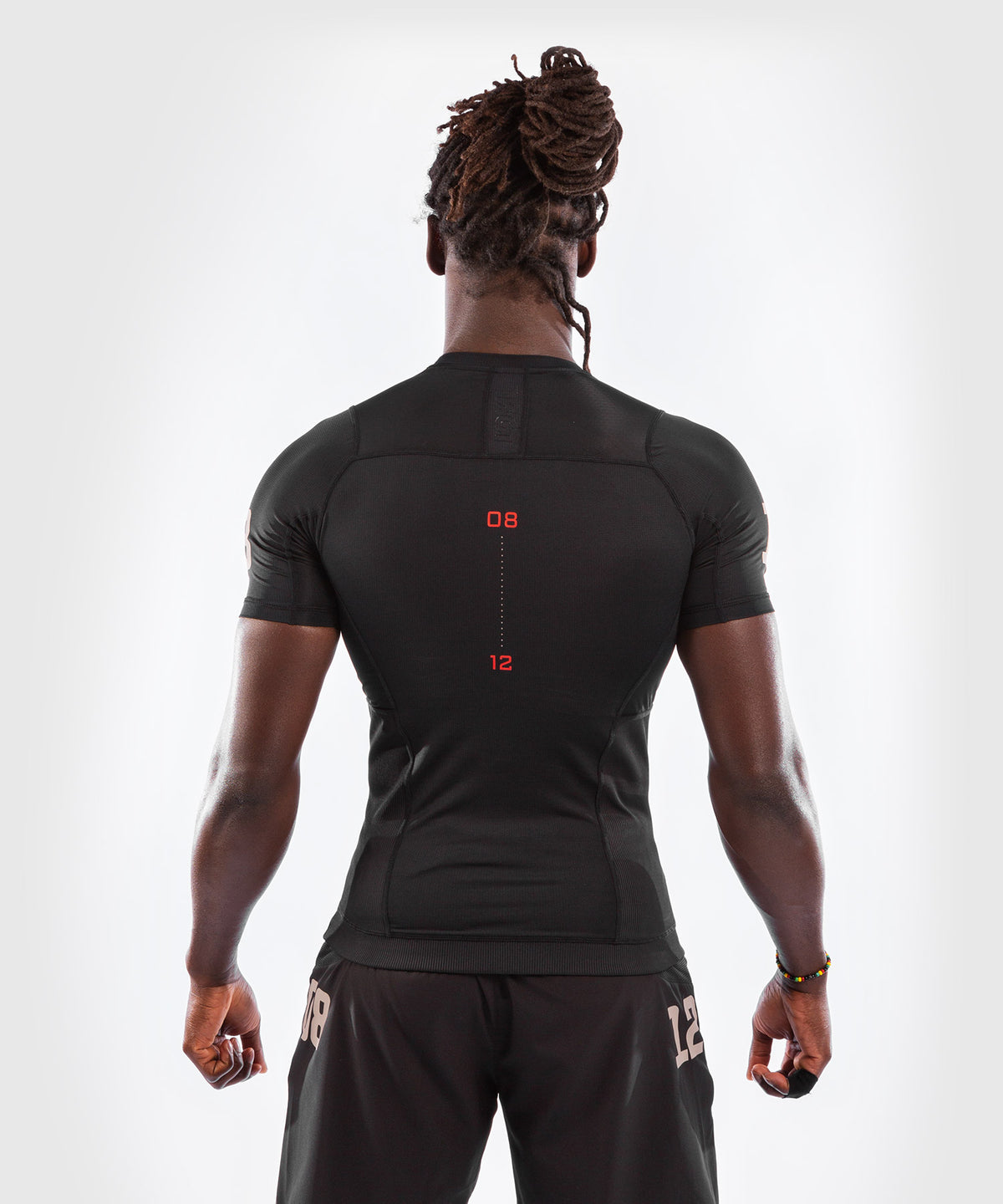 Venum Loma 08-12 Kurzarm-Rashguard - Schwarz