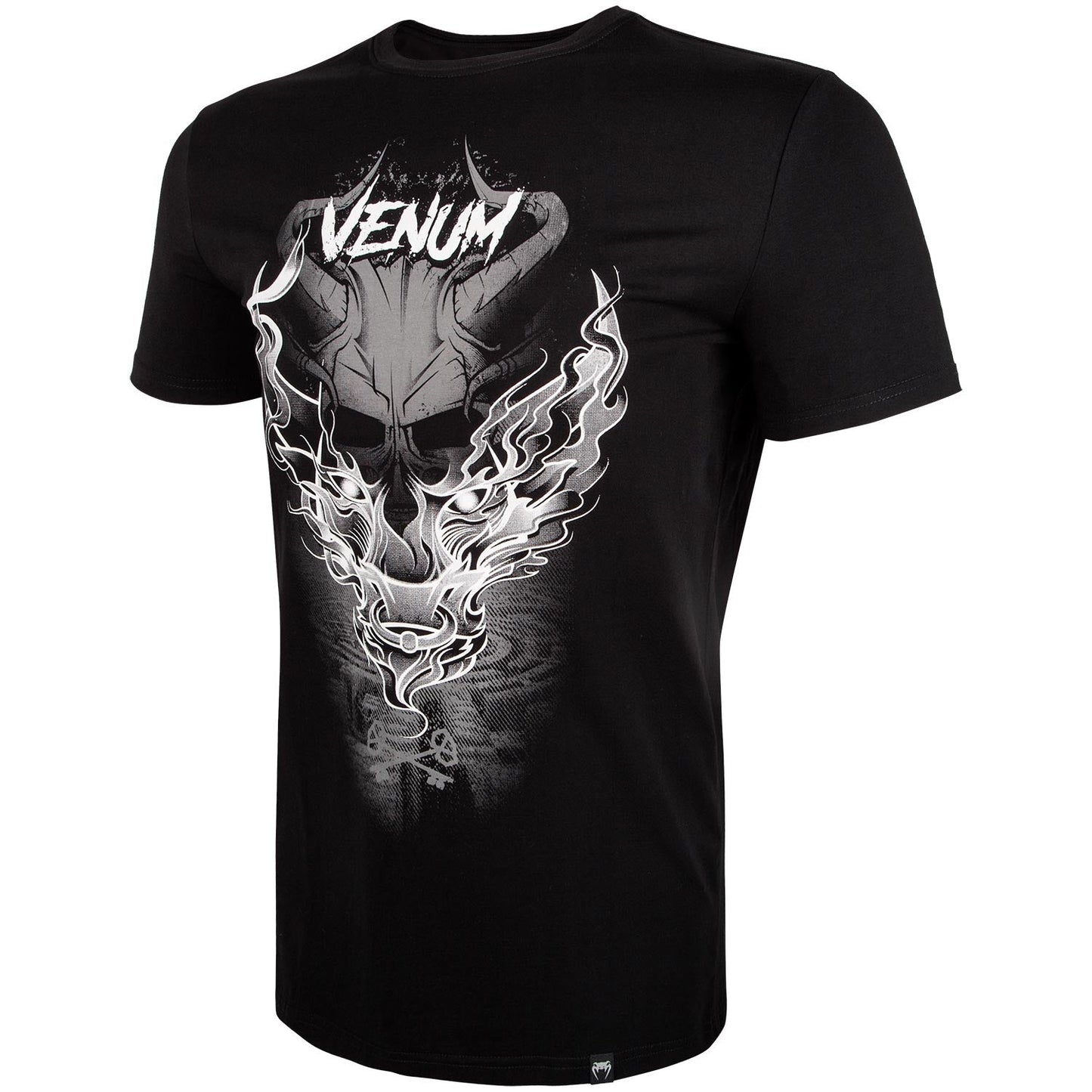 Venum Minotaurus T-Shirt - Schwarz/Weiß