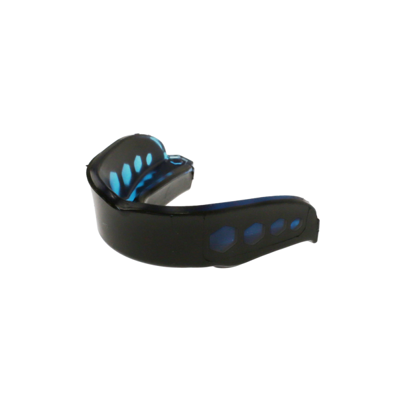 Shock Doctor Gel Max Zahnschutz Erwachsene – Schwarz/Blau