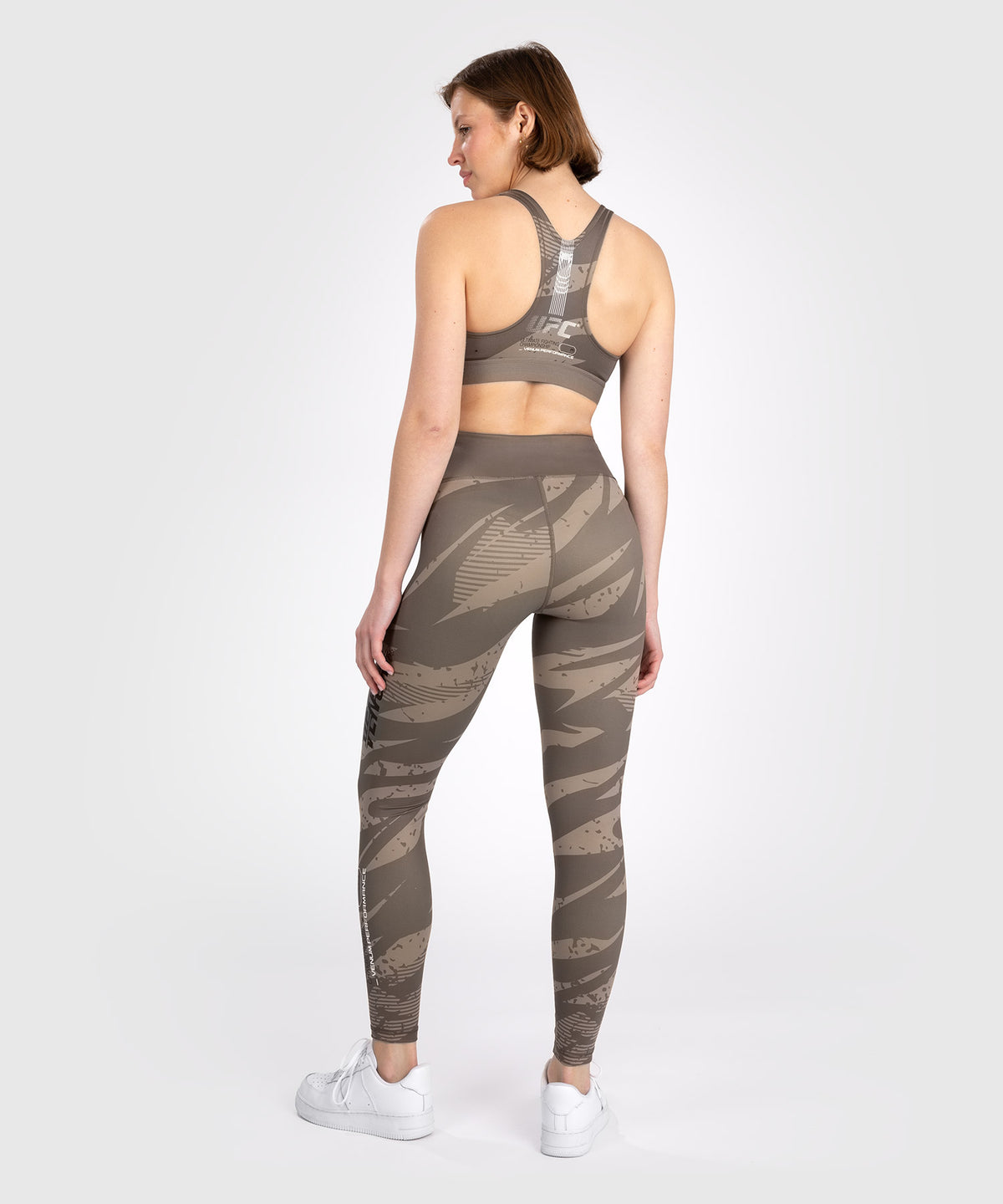 UFC Adrenaline by Venum Fight Week performance Leggings - Desert Camo