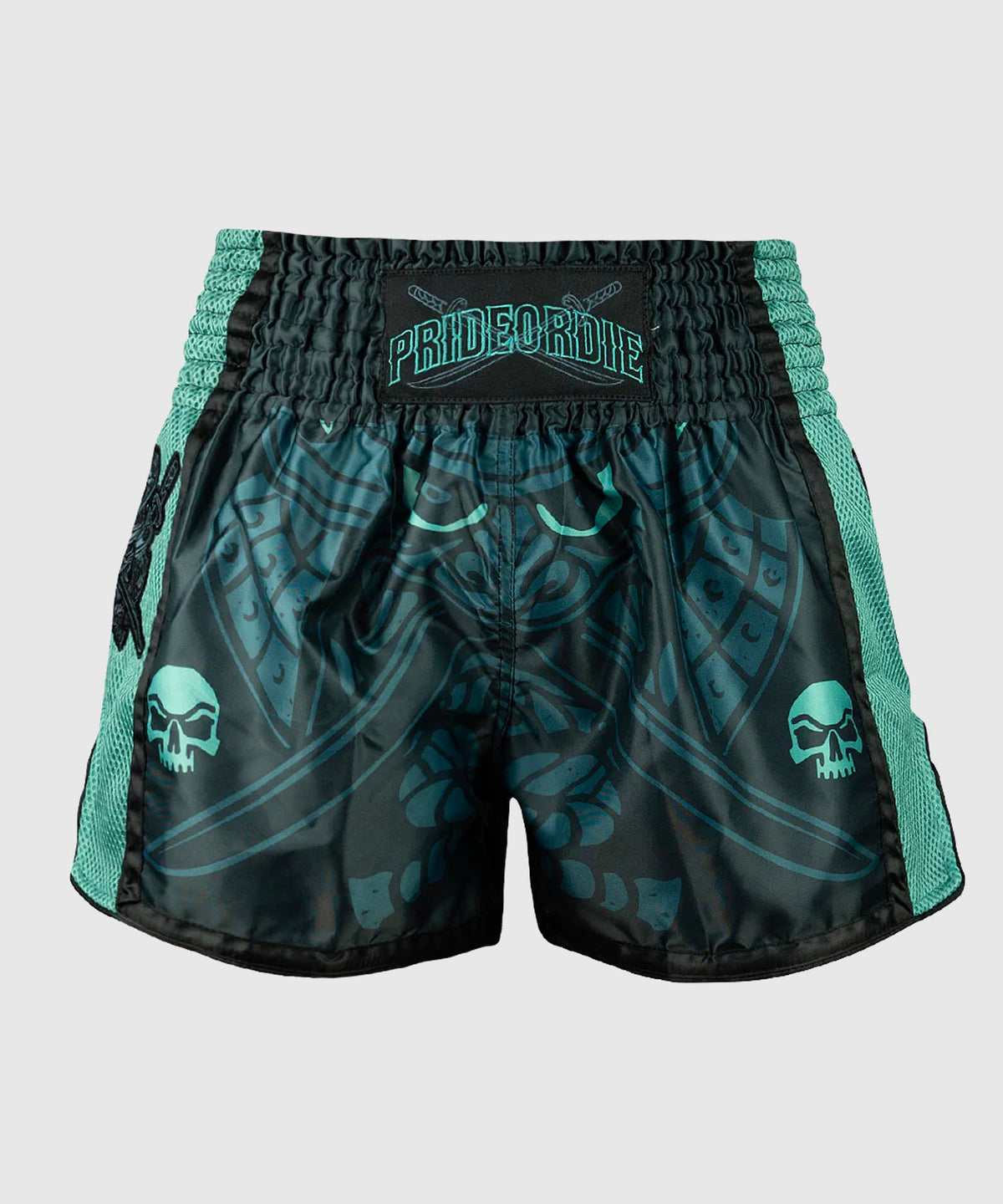 Muay Pride Samurai Fight Shorts - Black