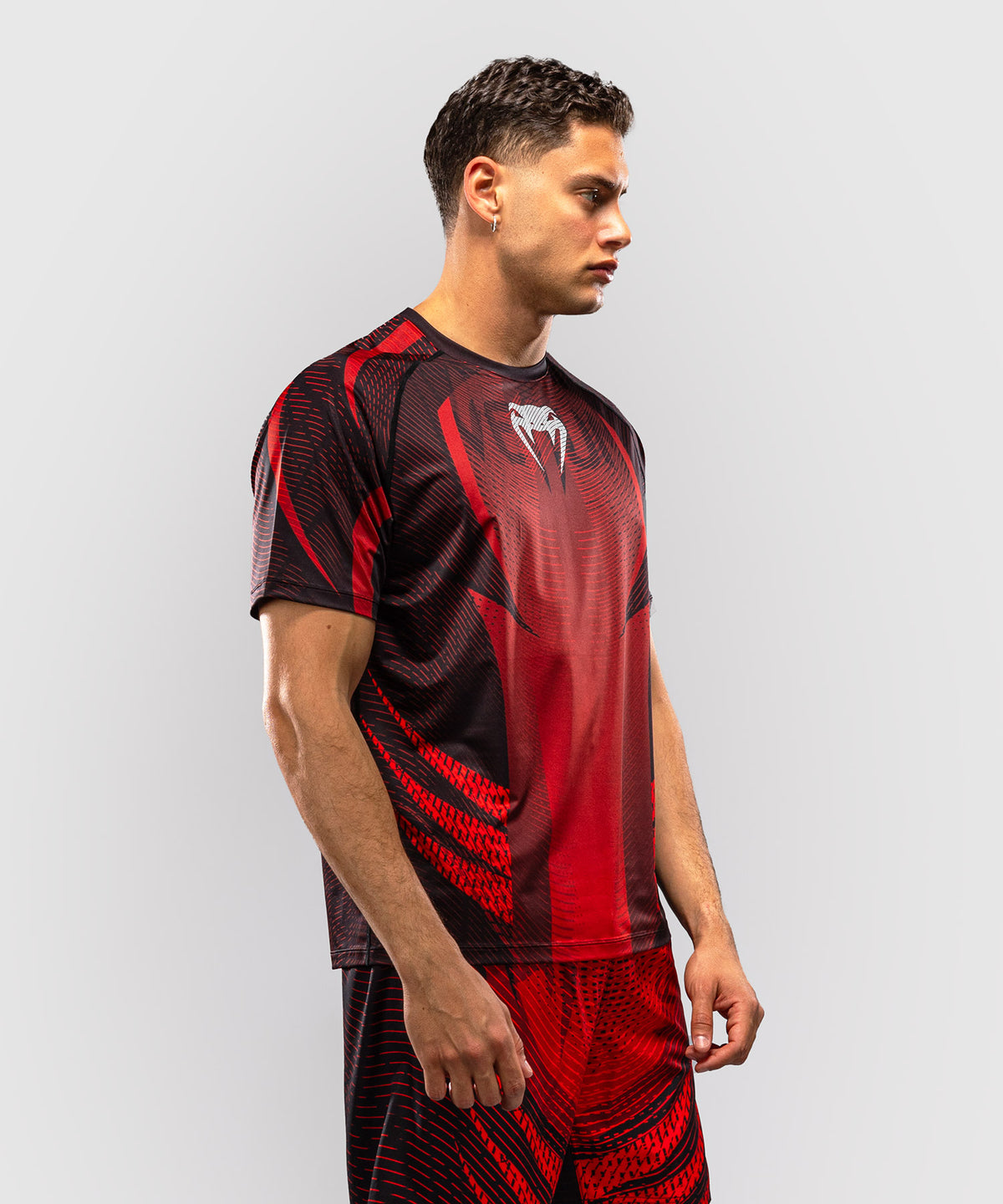 T-shirt Dry Tech Venum Galactic 3.0 - Rouge/Argent