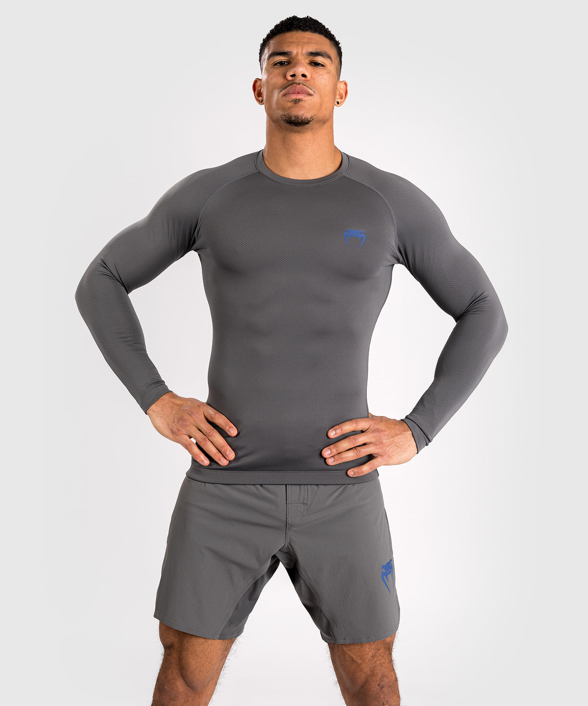 Venum Contender Rashguard a maniche lunghe - Grigio