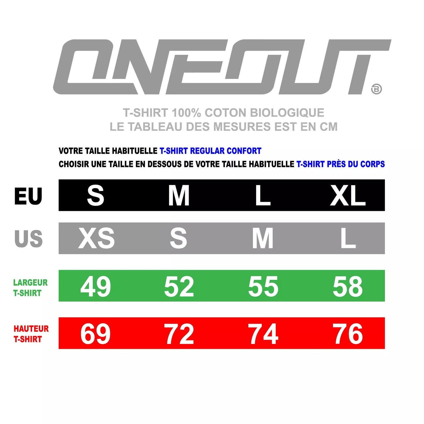 Tee-Shirt Oneout Brand - Noir