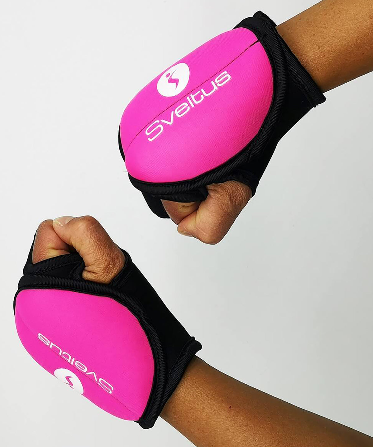 Sveltus Piloxing Handschuhe – Rosa/Schwarz