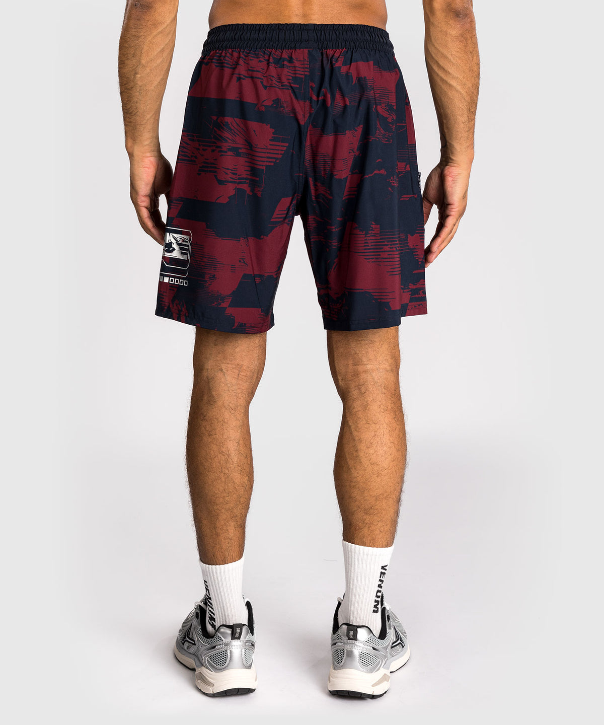 UFC Zenith by Venum Authentic Fight Week Short Performance Hombre - Azul marino/Burdeos/Plateado