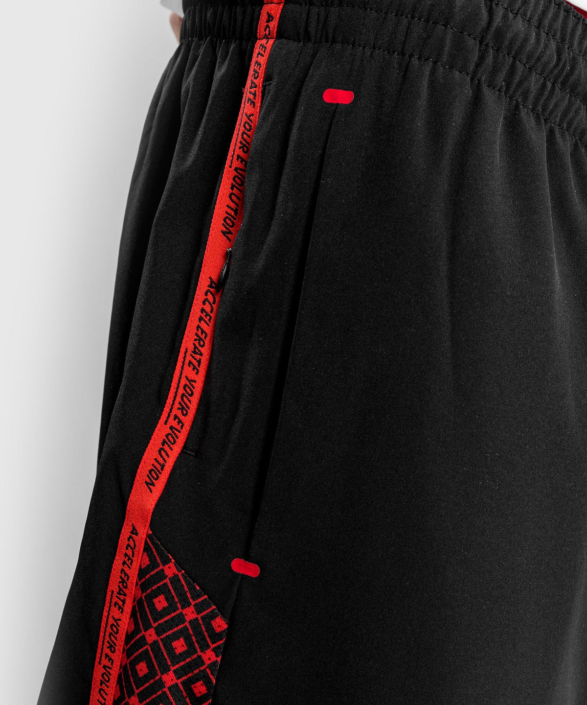 Venum Performance Institute UFC Training Shorts - Schwarz/Rot