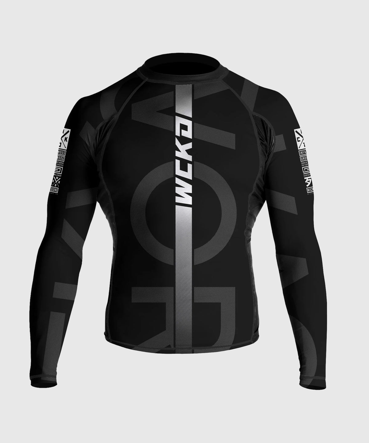 Wicked One Kruz Langarm-Rashguard - Schwarz