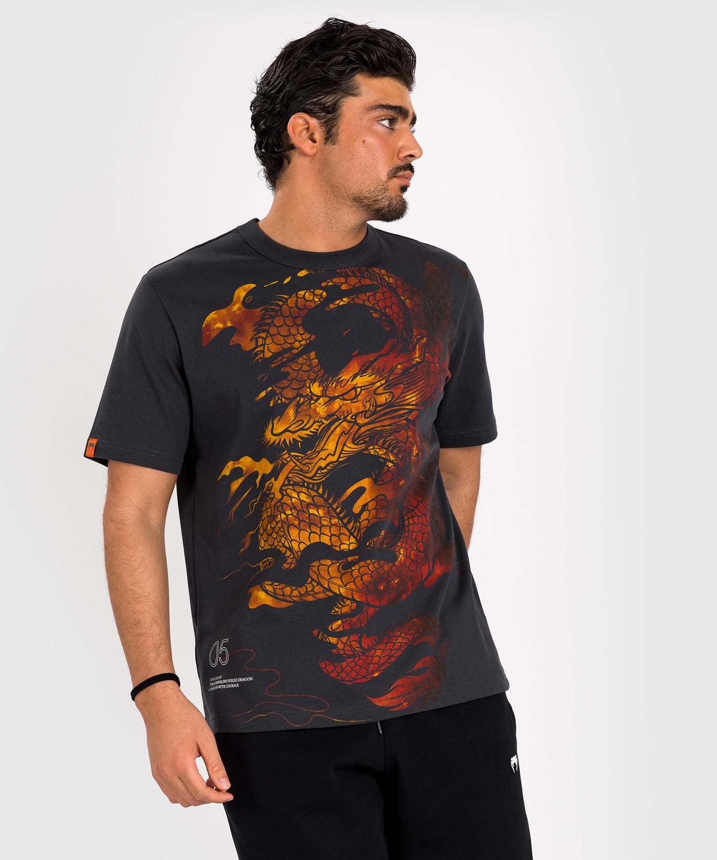 Venum Dragon's Flight T-Shirt für Männer - Vulkanrot