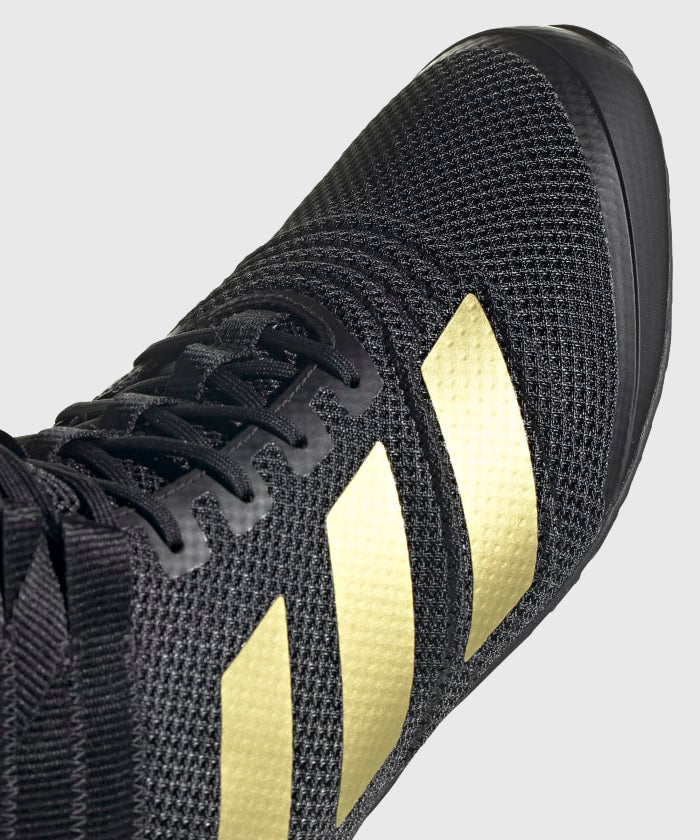 Adidas Speedex 18 Scarpe da Boxe - Nero/Oro Opaco