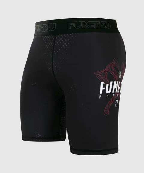 Short de MMA Vale Tudo Fumetsu Berserker - Noir/Rouge