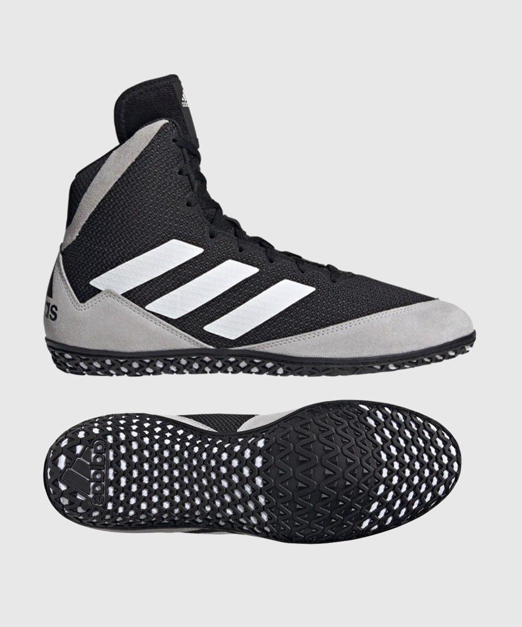 Adidas Mat Wizard 5 Scarpe da Lotta - Nero/Bianco