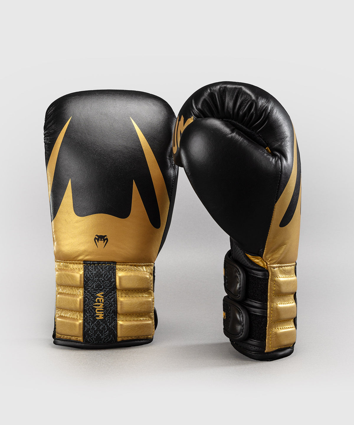 Venum Reverso Boxhandschuhe – Schwarz/Gold
