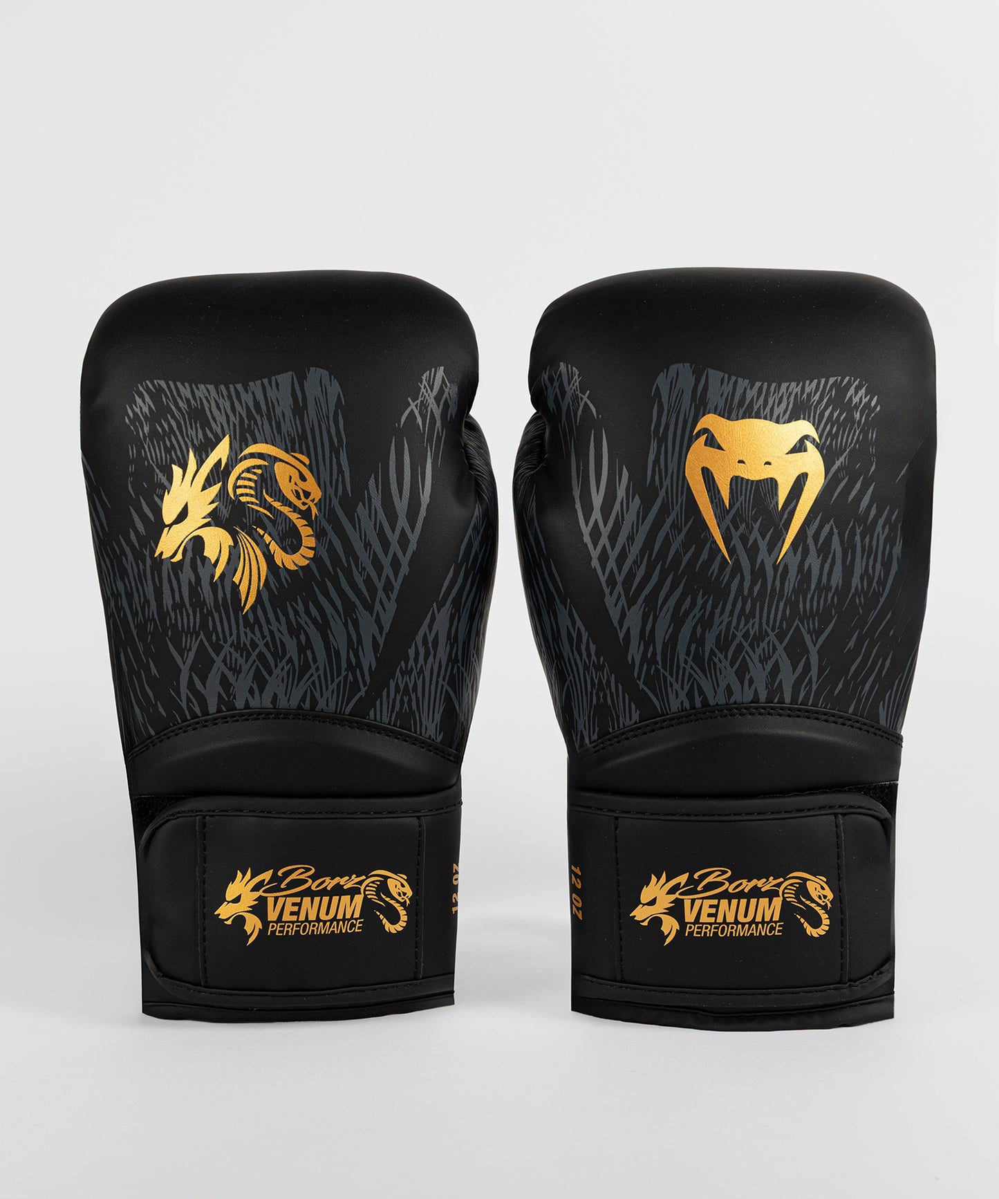 Venum x Chimaev Guanti da Boxe - Nero/Grigio
