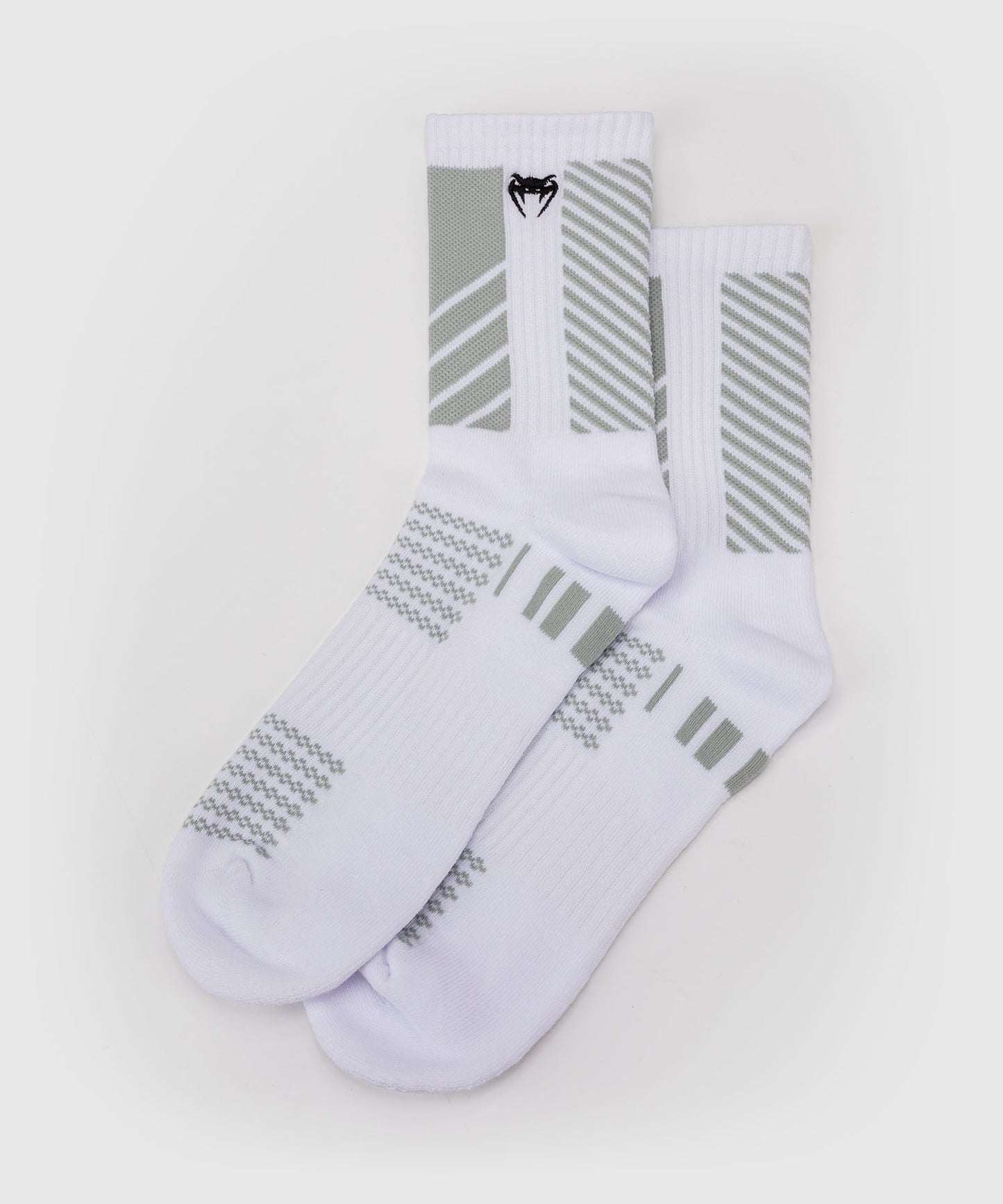 Venum Vector Crew Socks 3 Pack - White/Grey
