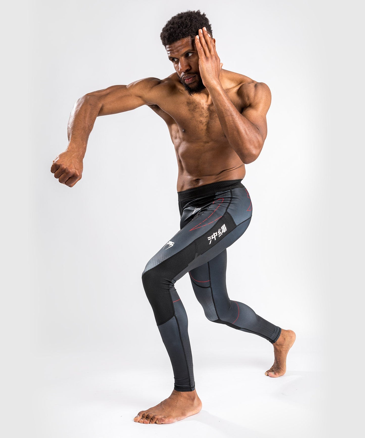 Pantalon De Compression Venum Okinawa 3.0 - Noir/Rouge