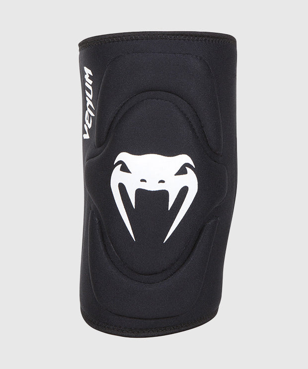 Venum Kontact Lycra/Gel Knee Pads - Black